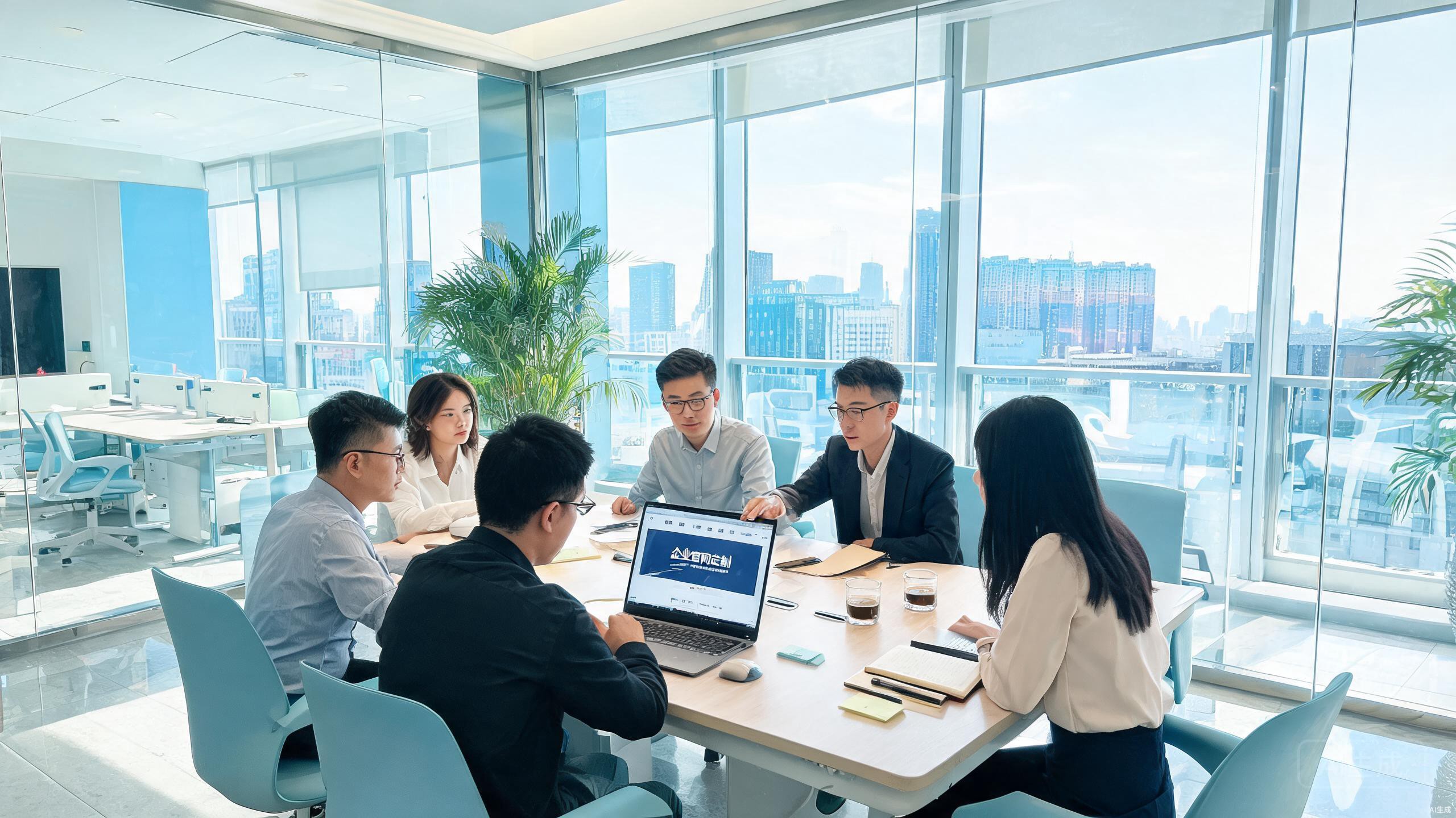 某企业服务官网定制首页
